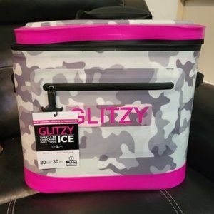 NEW Glitzy Insulated Cooler in "Snow Camo" Design